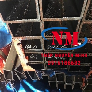 Thép hộp 80x160x6ly/mm/li mác Q235B SS400