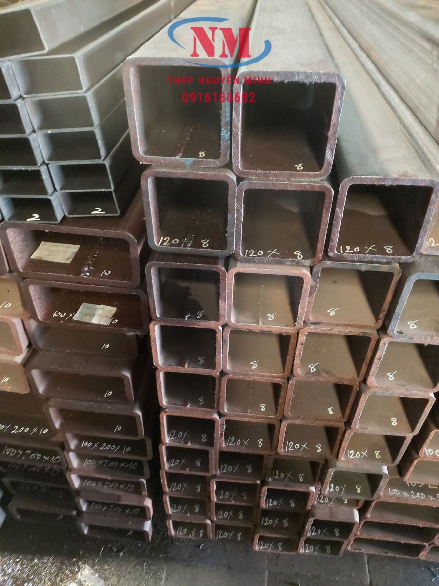 THÉP HỘP 80X80 - THEP HỘP VUÔNG 80X80