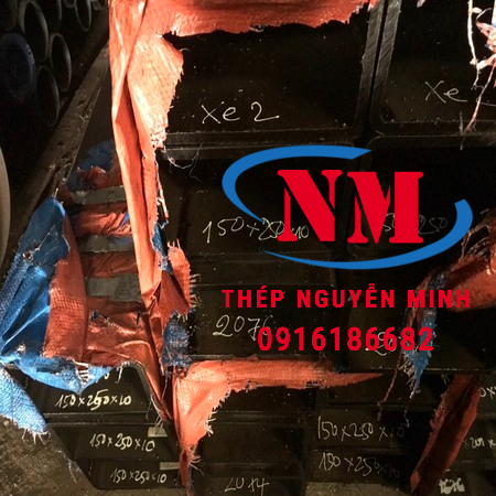 Thép hộp 250x150x10ly/mm/li mác Q235B SS400