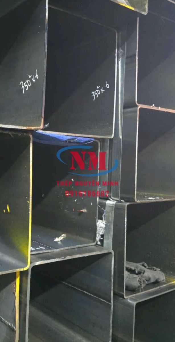 Thép hộp vuông 350x350 MÁC Q235- Q345- SS400- S355JR-A572- A500- A516