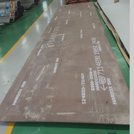 Thép tấm hardox 500 dày 6 x 2000 x 6000