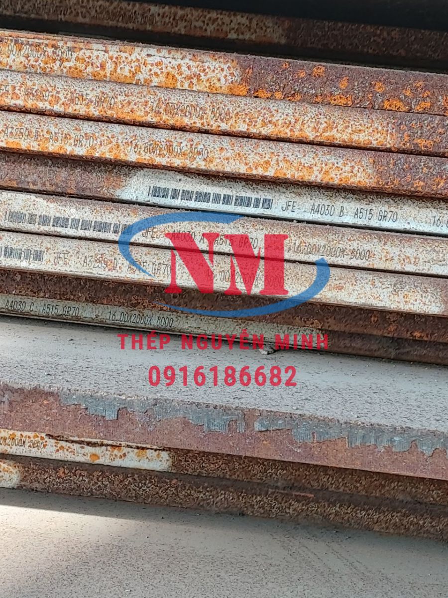 THÉP TẤM ASTM A515 GR 50 DÀY 55MM/55LY