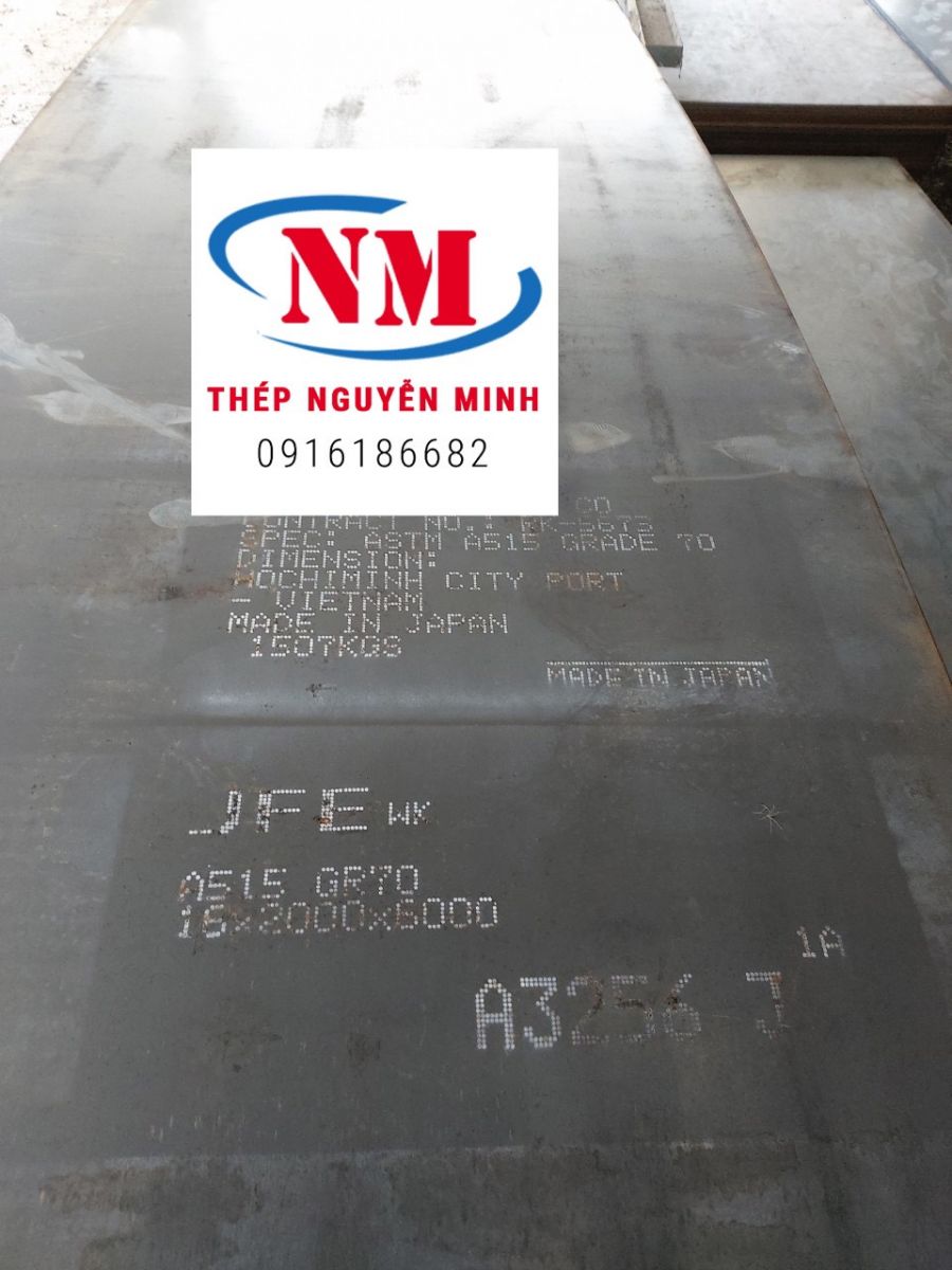 thép tấm a515 nhật bản