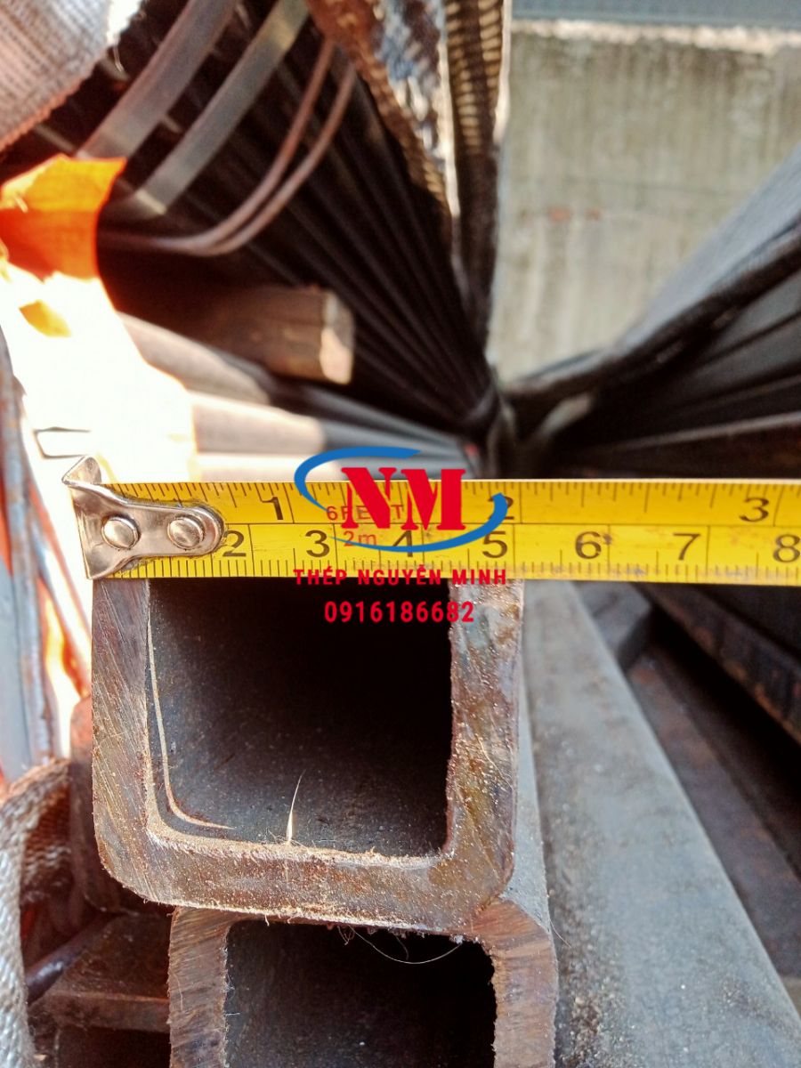 Thép Hộp Cường Độ Cao 50x50x6mm/ly/li Mác Thép Q355B